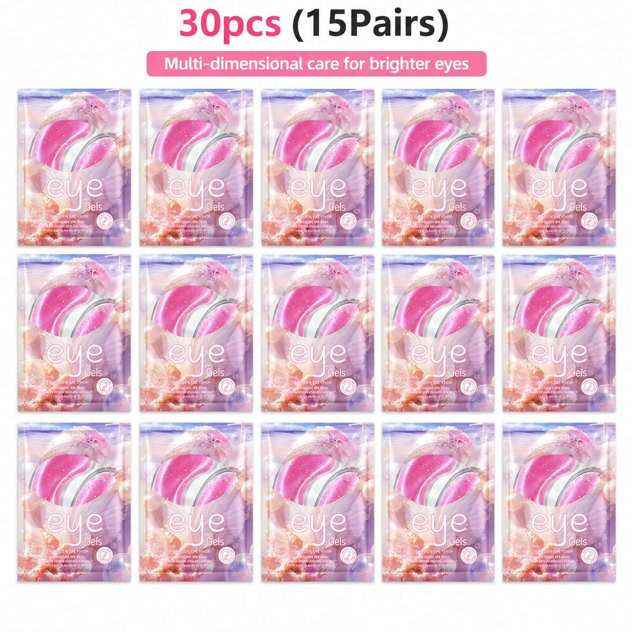 10/30pcs Collagen Eye Mask