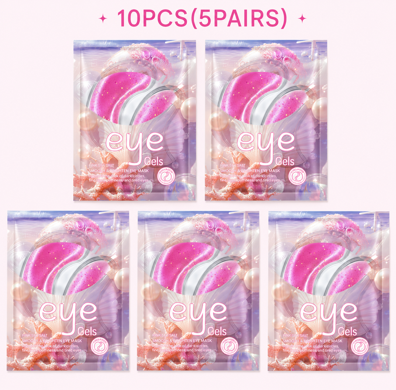 10/30pcs Collagen Eye Mask